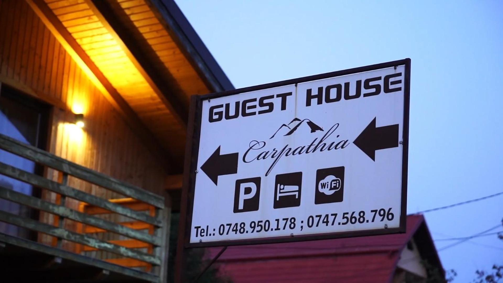 Guest House Carpathia Vişeu de Sus Buitenkant foto
